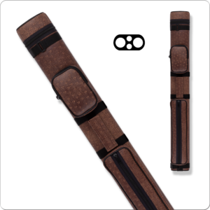 Action 2x2 Hard Cue Case AC22 BROWN