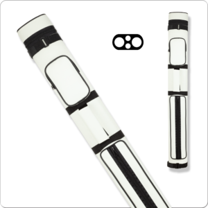 Action 2x2 Hard Cue Case AC22 WHITE