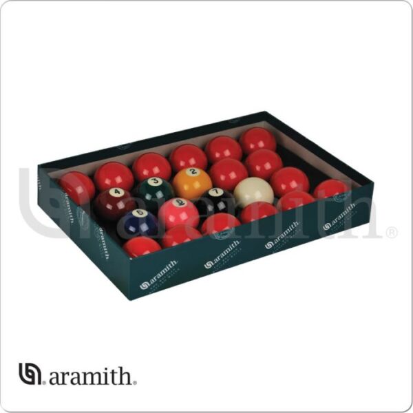 Aramith BBANS2.25 Premier 2 1/4" Numbered Snooker Set