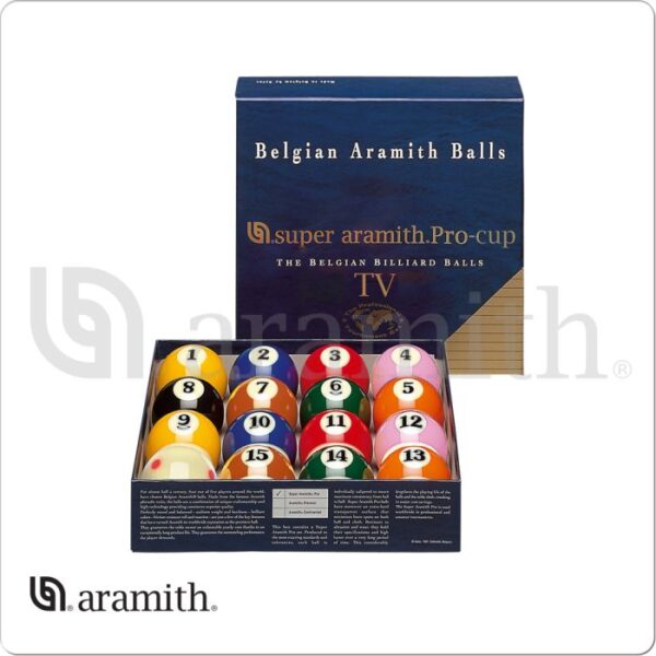 Super Aramith BBSAPTV Pro TV Ball Set