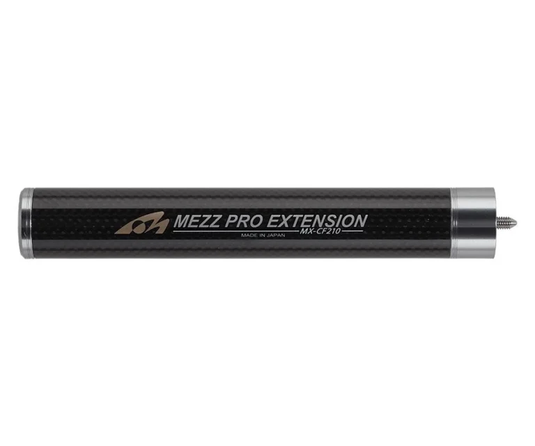 Mezz Pro Extension billiard cue accessory, adding reach and balance to Predator cues.