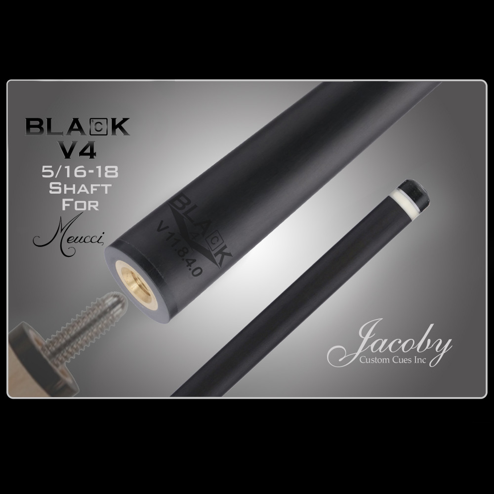 Jacoby BLACK V4 12.7mm | Quarter King Billiards