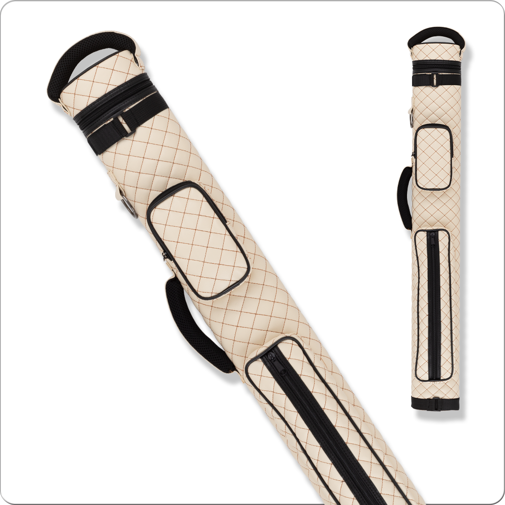 Action Vanity ACVA22 2x2 Hard Case - Cream & Brown ACVA22 CRBR