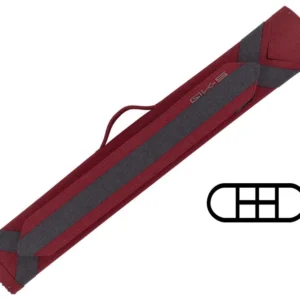 InStroke ISCL24 Leather 2x4 Hard Case - Black/Purple