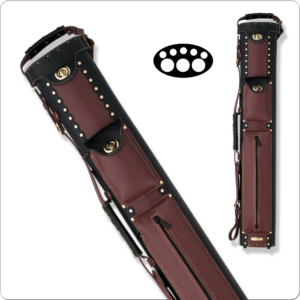 Instroke 3x5 Cowboy Pool Cue Case, 3x5, Mixed, Leather