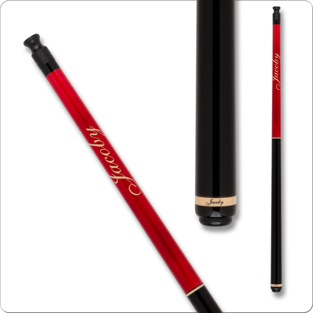 Jacoby JCBMAG1 Pool Cue, Red