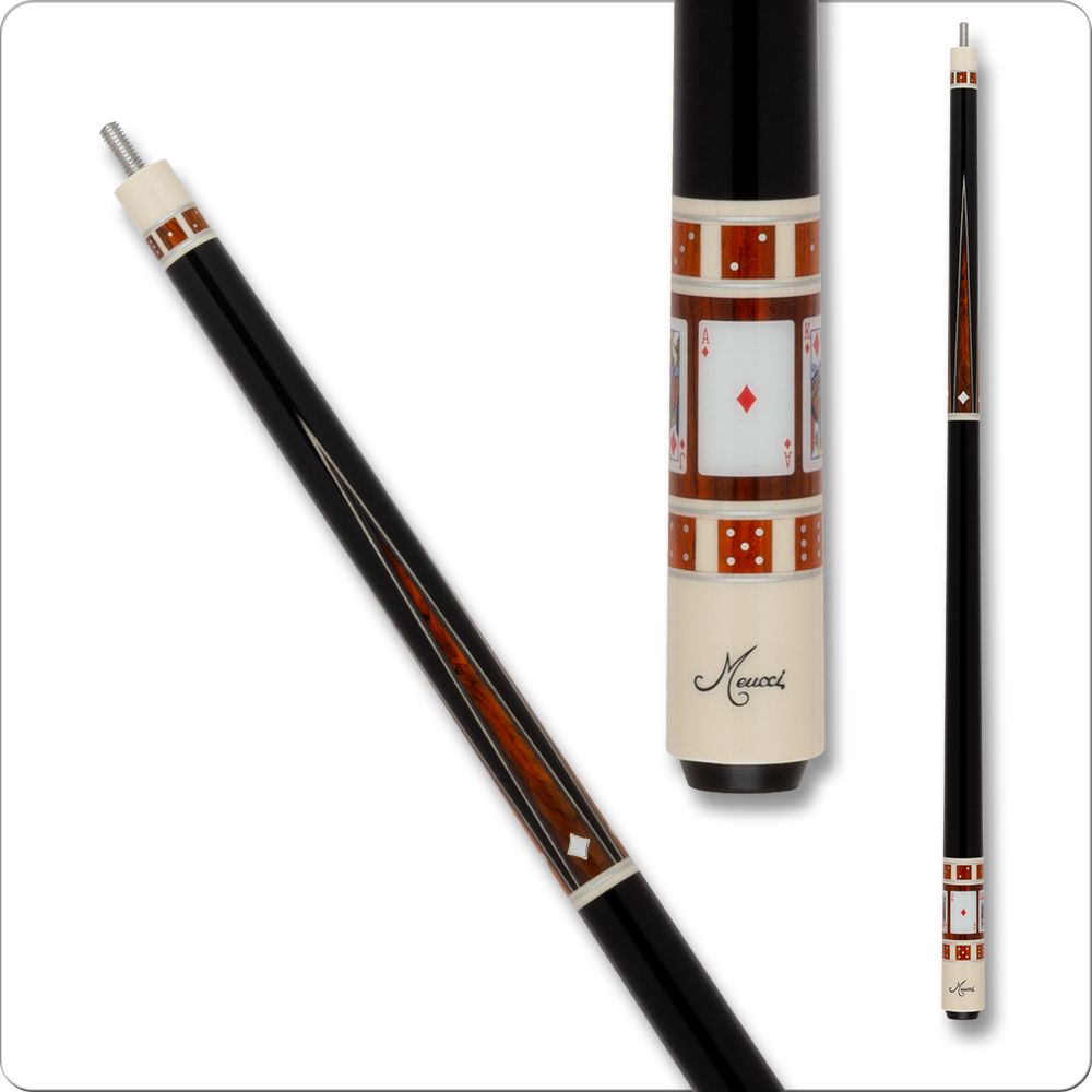 Meucci MEG03 Gambler Series Diamonds Pool Cue