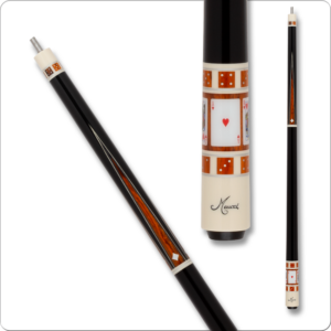 Meucci MEG03 Gambler Series Hearts Pool Cue