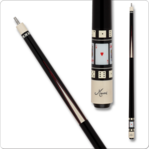 Meucci MEHOF04-HEARTS Pool Cue