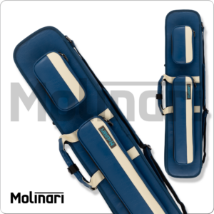 Molinari MLCS36 Retro 3x6 Soft Case - Blue & Beige — Blue