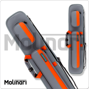 Molinari MLCS36 Retro 3x6 Soft Case - Grey & Orange — Grey