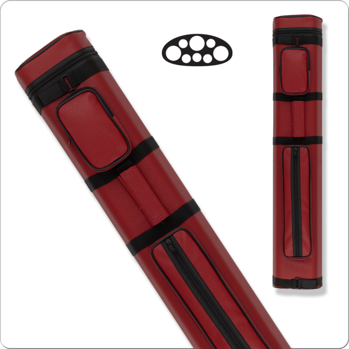 Action Textured EC35 3x5 Hard Case Burgundy