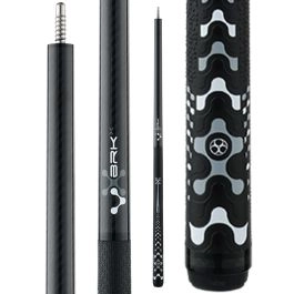 Poison VX Jump/Break Cue with Venom Carbon Fiber Shaft - Black/Grey