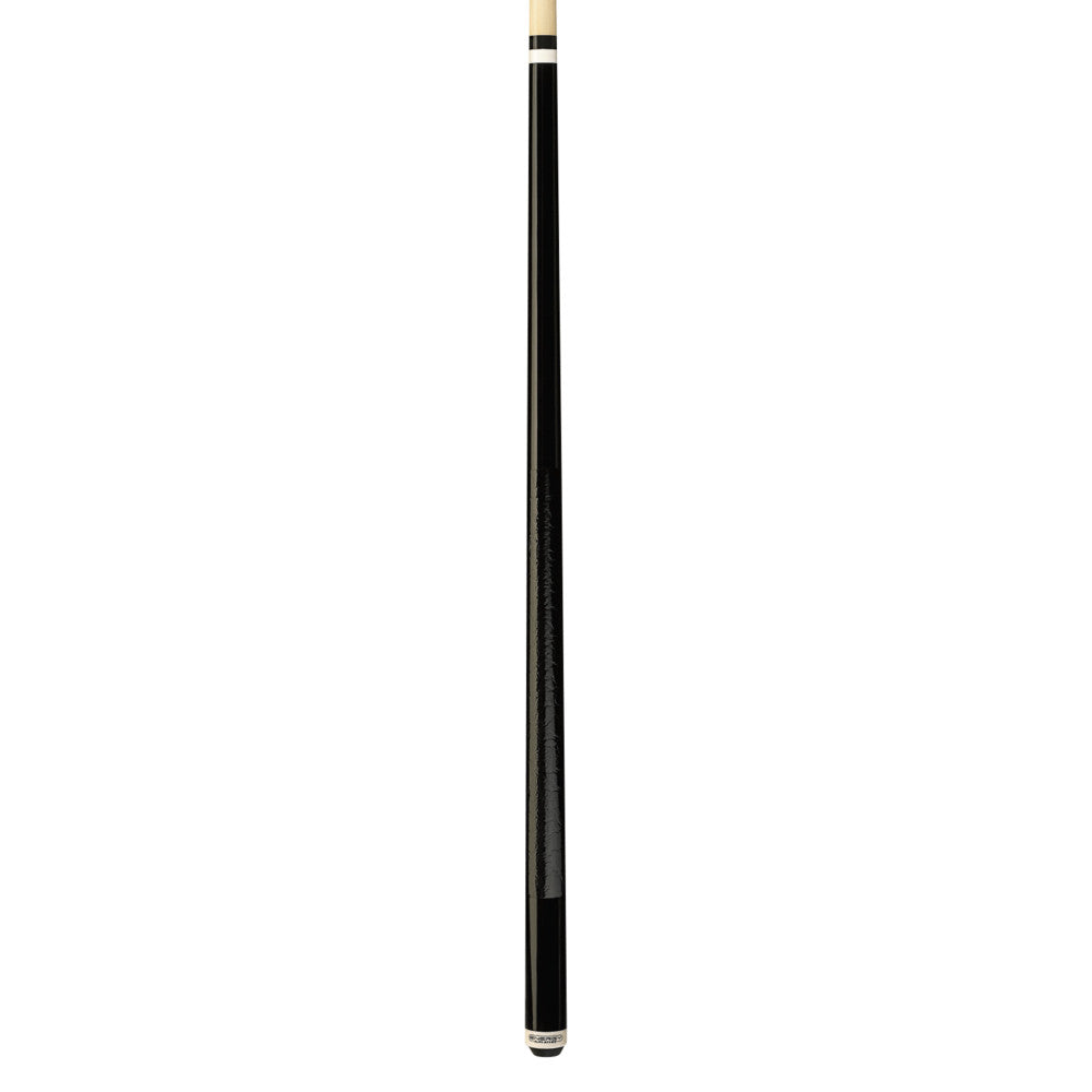 Energy By Players Midnight Black Gloss Cue with Simulated Leather Wrap - Image 2