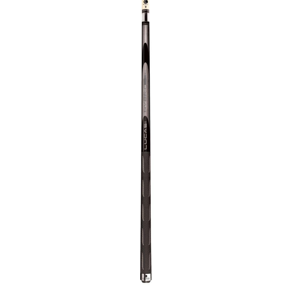 Lucasi Hybrid Black Mist & Metallic Silver Cue with Sport G5 Grip - Image 2