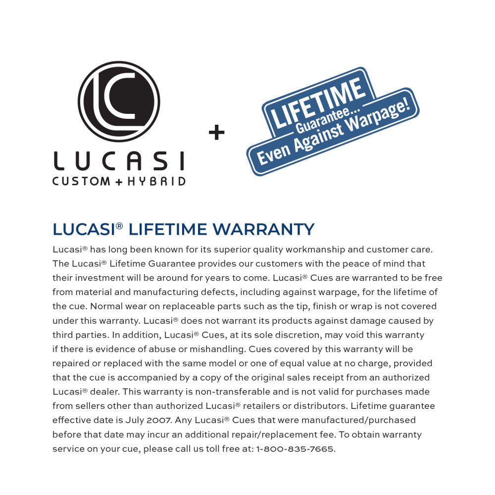 Lucasi Hybrid Zero Flexpoint 10-Splice 12.75mm Uni-Loc Shaft - Image 6