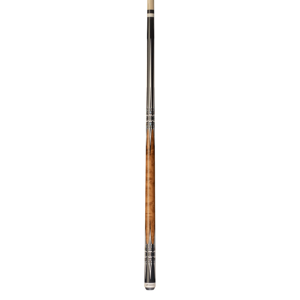 Players Black & Antique Maple Wrapless Cue - Image 2