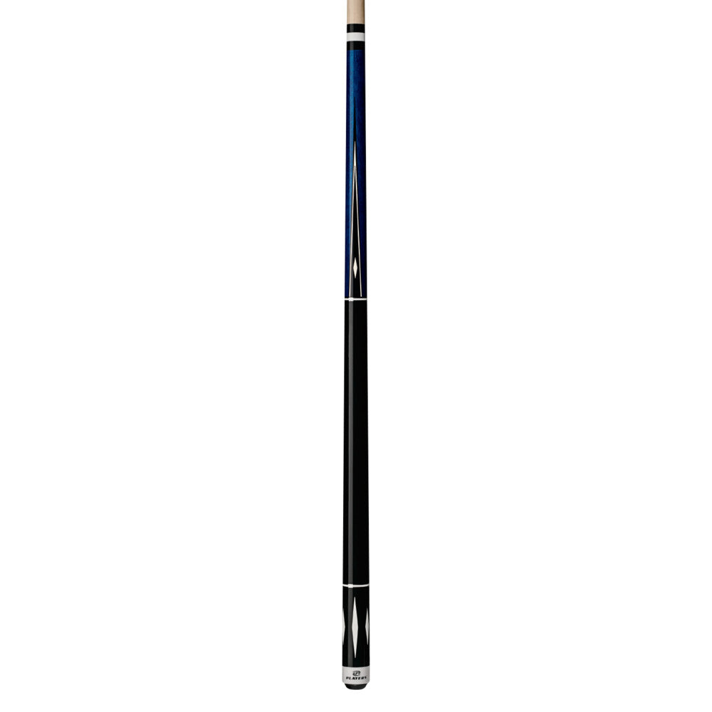 Players Blue & White Diamond Wrapless Cue - Image 2