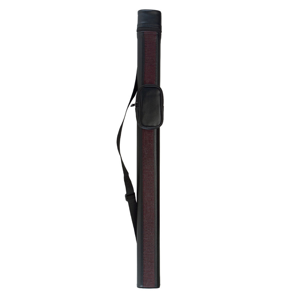 Pro Series PRSE9M Embossed Leatherette 1x1 Hard Case - Burgundy - Image 2