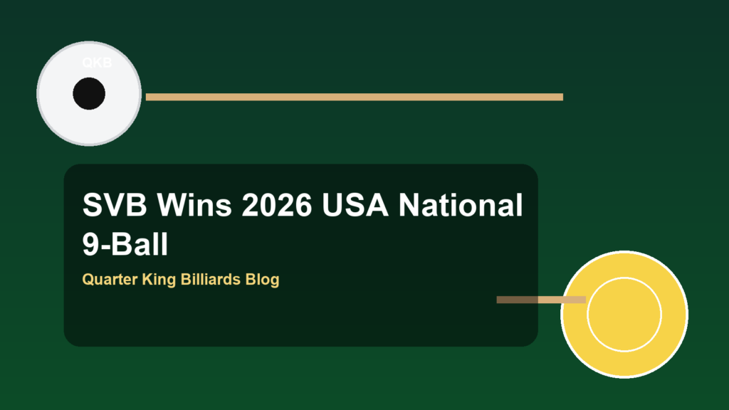 SVB Wins 2026 USA National 9-Ball