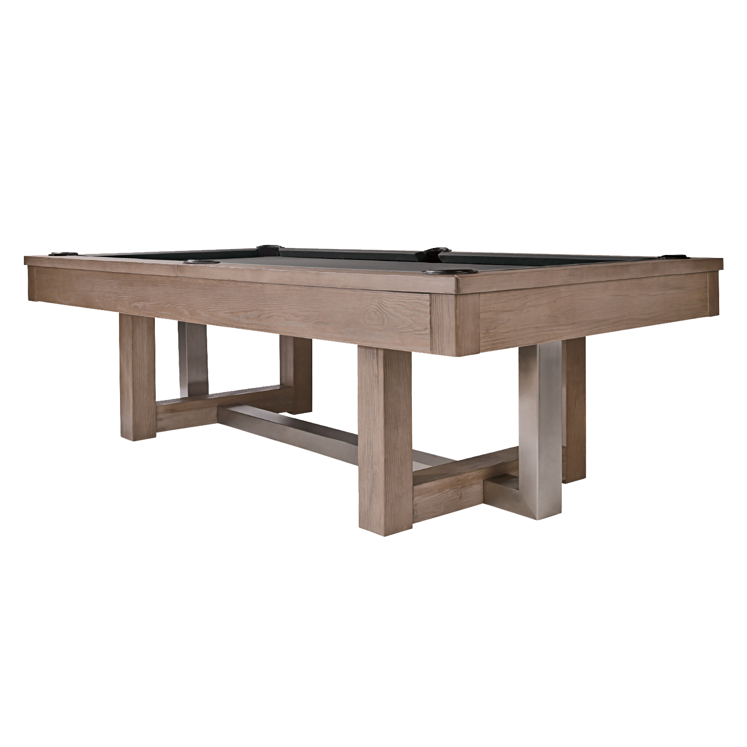American Heritage Abbey 8' Pool Table (Antique Grey)