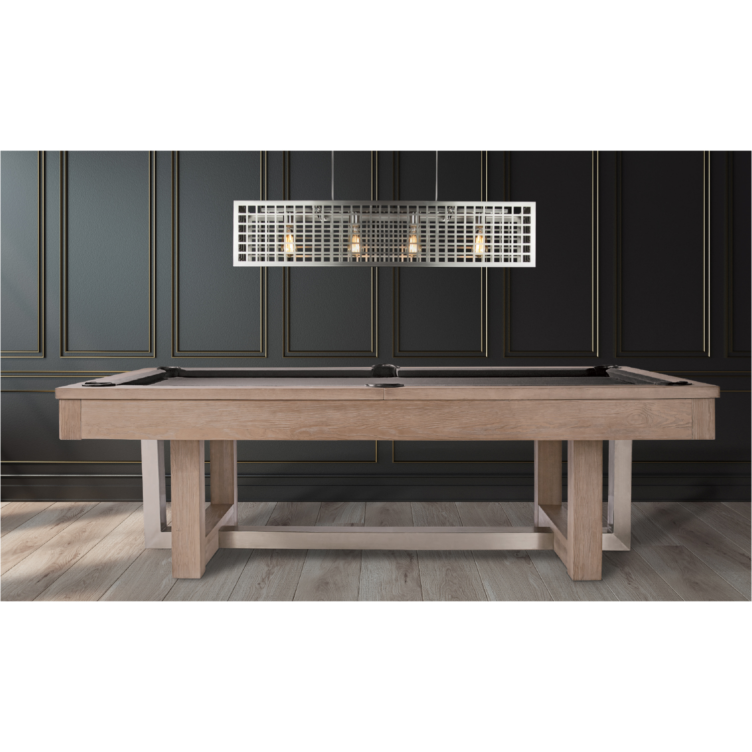 American Heritage Abbey 8' Pool Table (Antique Grey) - Image 2