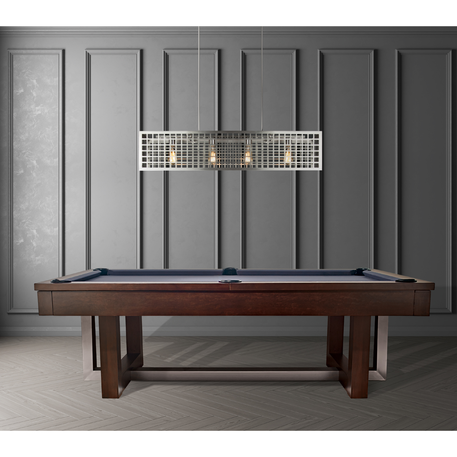 American Heritage Abbey 8' Pool Table (Espresso) - Image 2