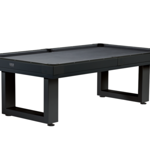 American Heritage Lanai 8' Outdoor Pool Table (Obsidian Black)