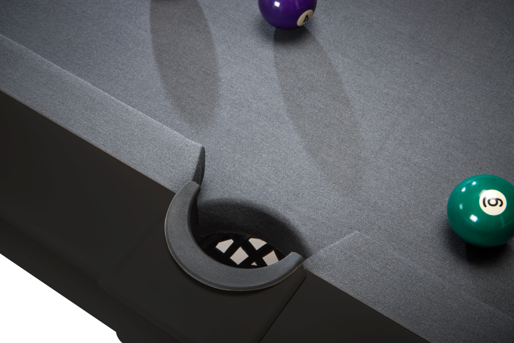 American Heritage Lanai 8' Outdoor Pool Table (Obsidian Black) - Image 5