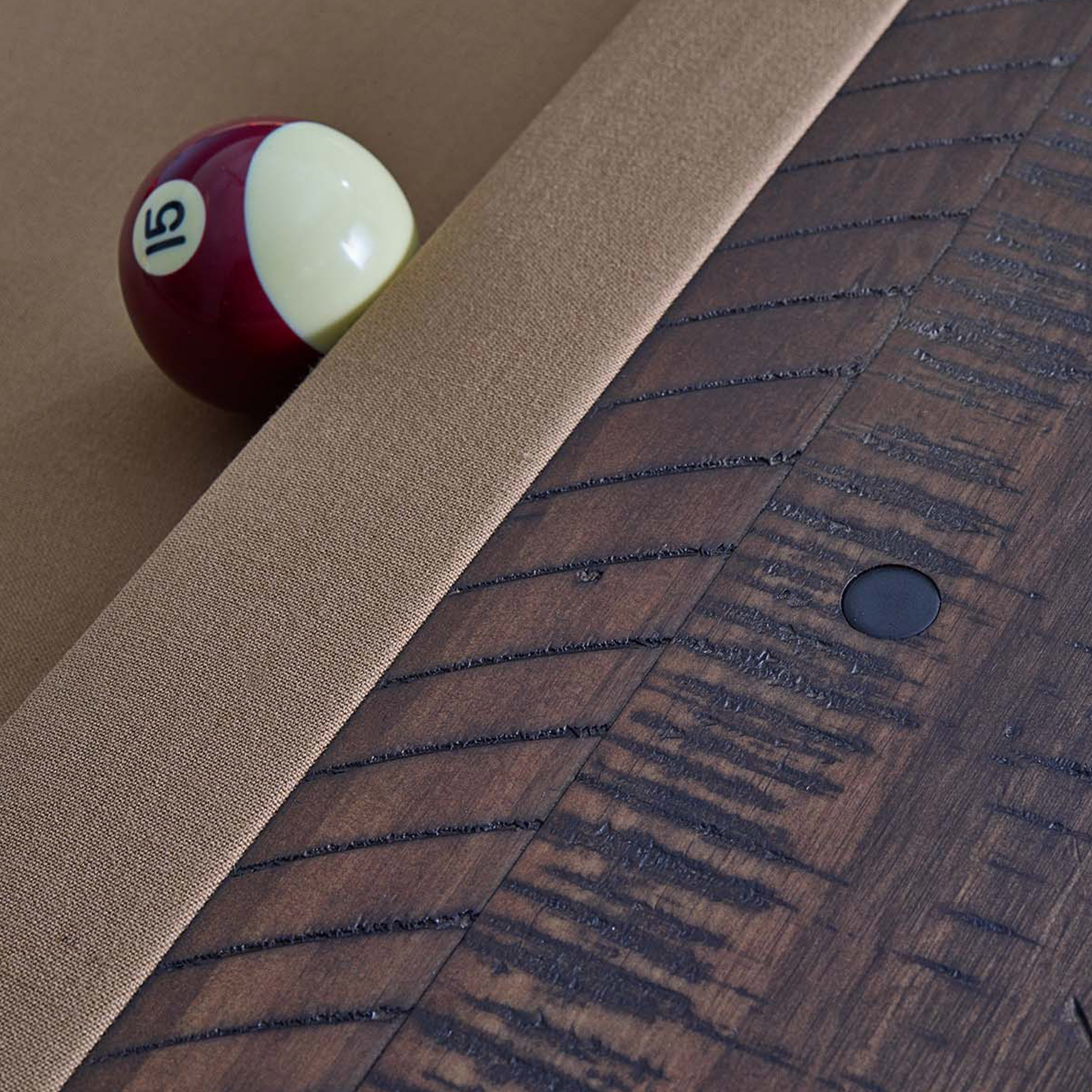 American Heritage Farmhouse 8' Pool Table (Cappuccino) - Image 4