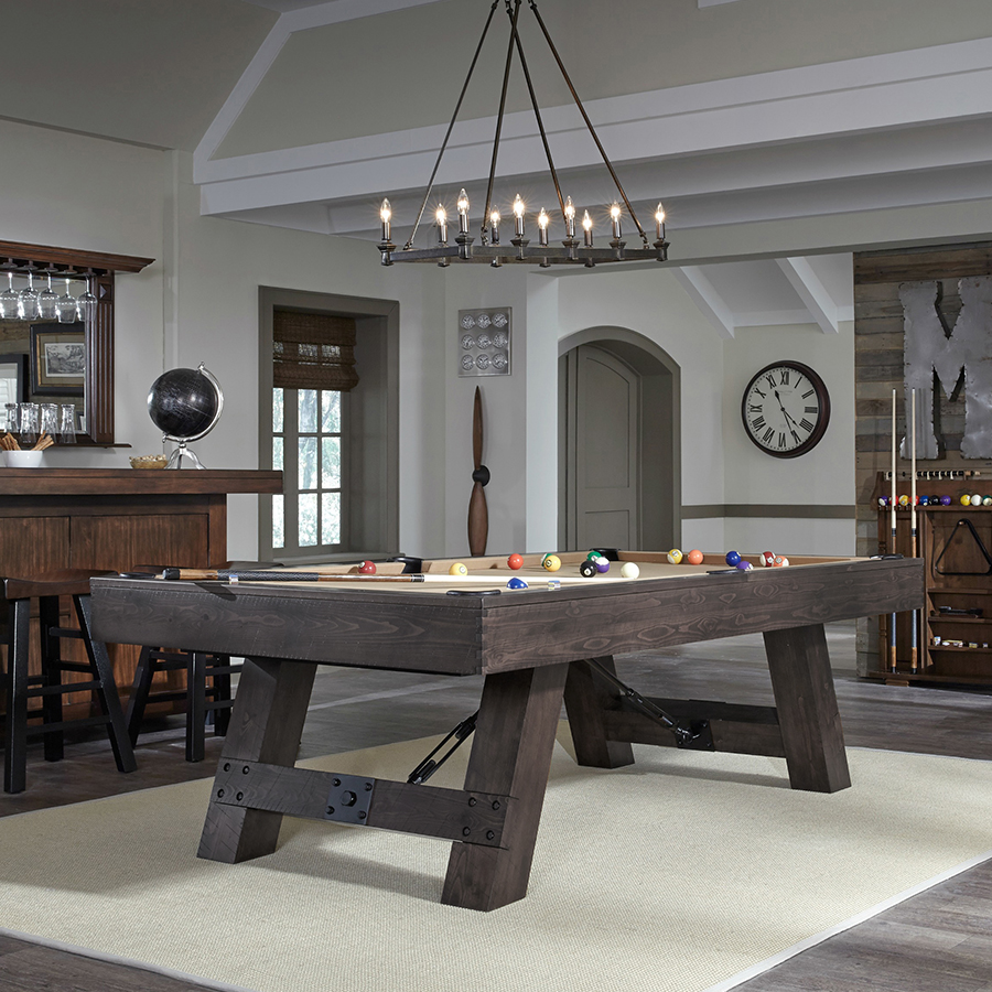 American Heritage Savannah Pool Table (Charcoal) - Image 6