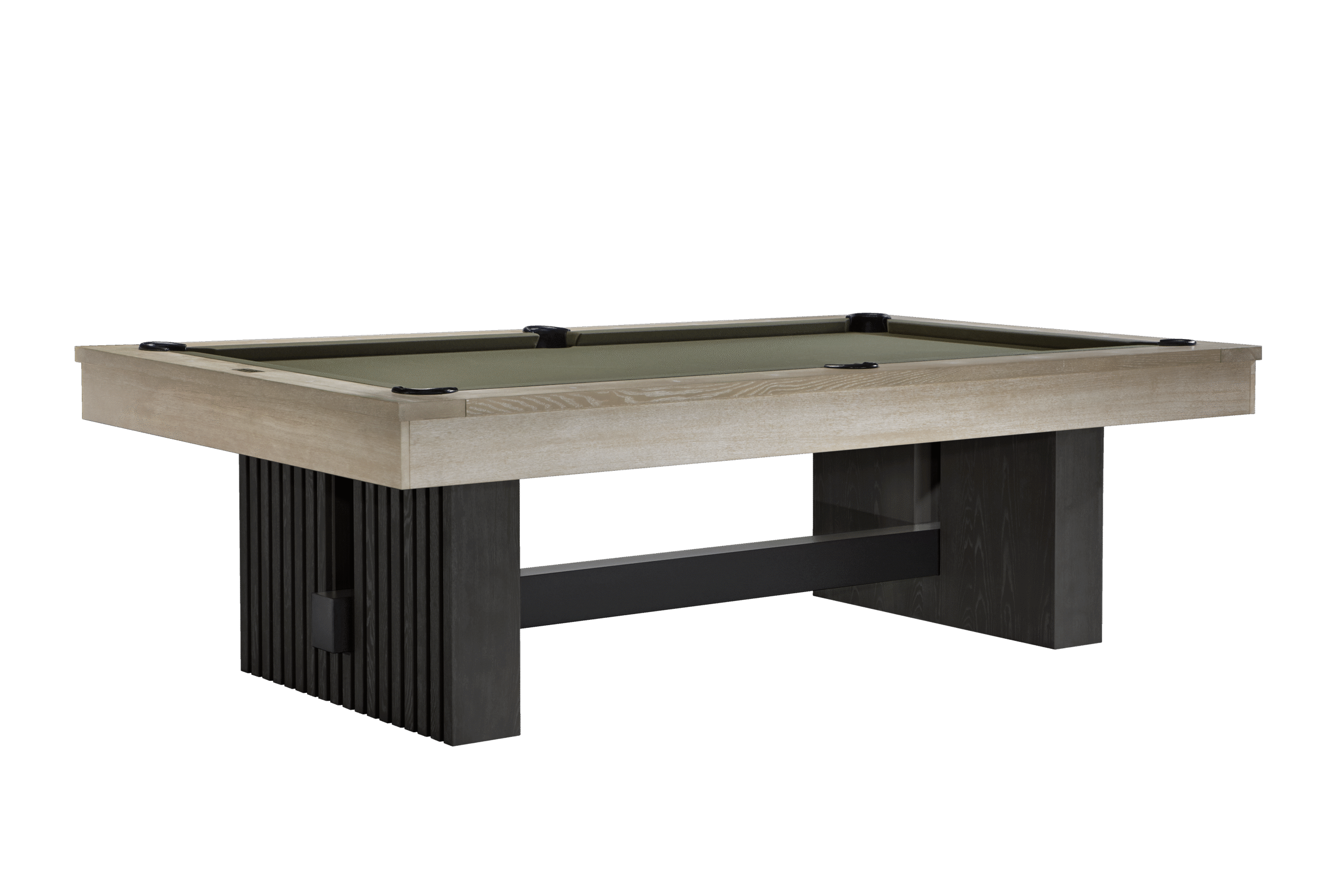American Heritage Vancouver 8' Pool Table (Natural Ash & Black Ash)