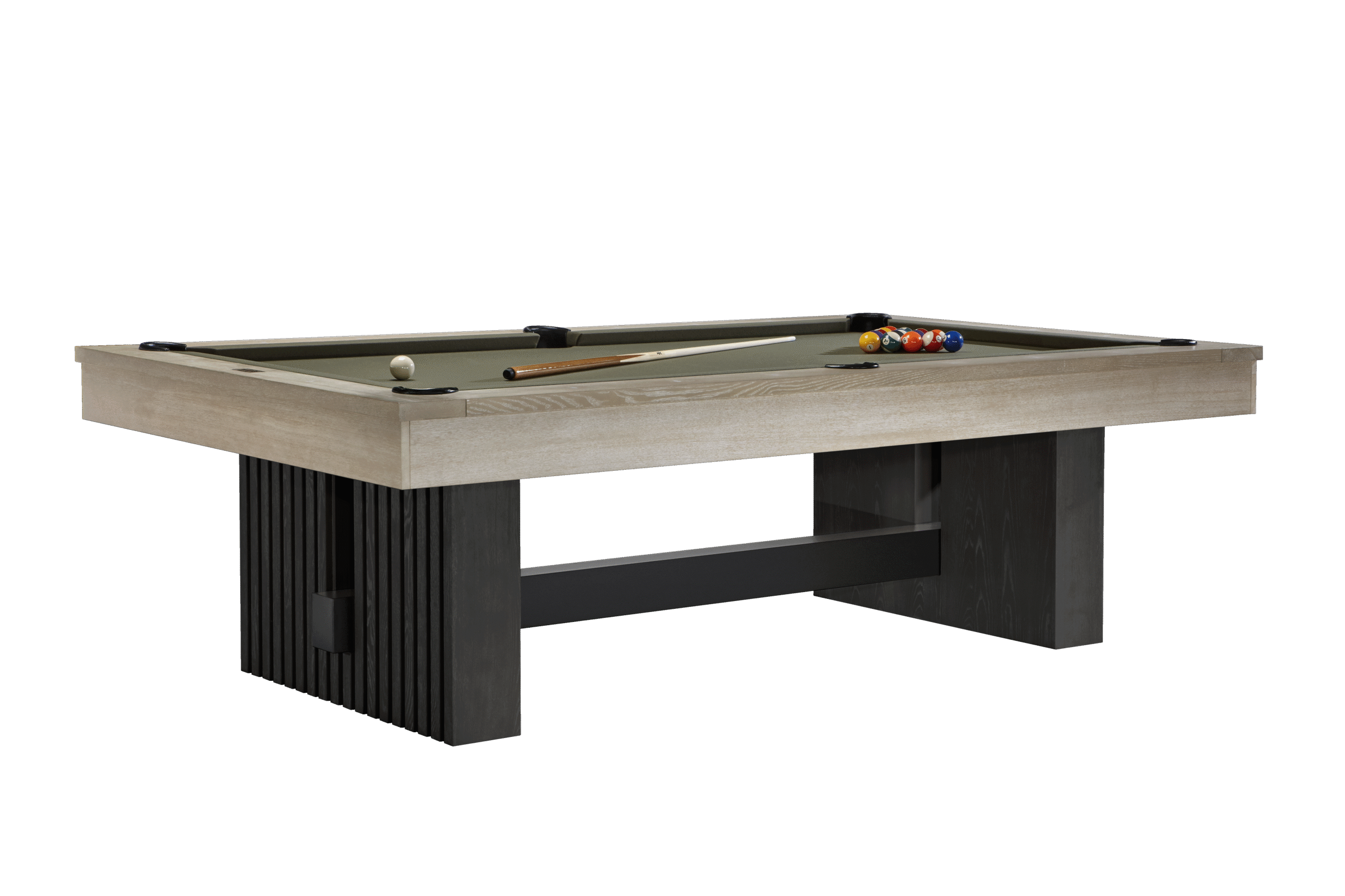 American Heritage Vancouver 8' Pool Table (Natural Ash & Black Ash) - Image 4