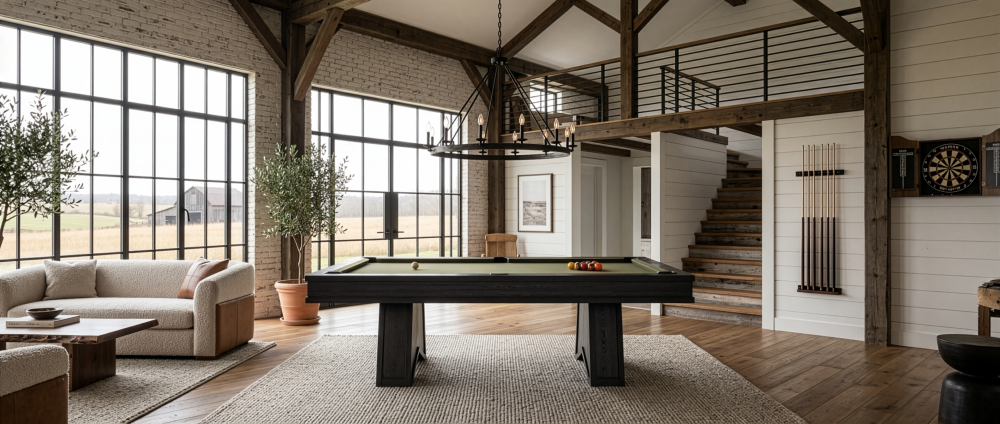 American Heritage Ann Arbor 8' Pool Table (Black Ash) - Image 3