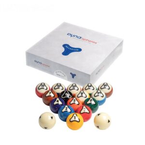 Dynasphere DYPA Palladium Billiard Ball Set - Phenolic Resin
