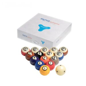 Dynasphere DYRH Rhodium Billiard Ball Set - Phenolic Resin