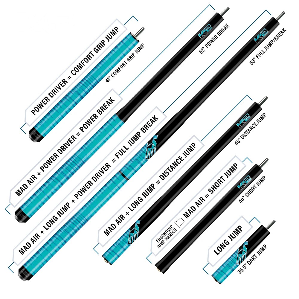 K2 KLJB2BL 6-N-1 Jump Break Blue Curly Design