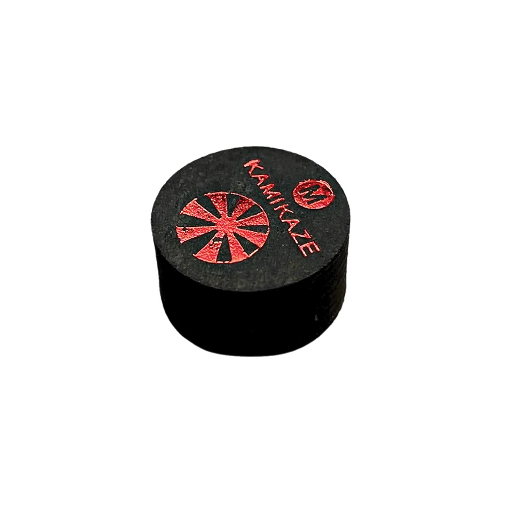 Kamikaze Black KZBK Pool Cue Tips - 14mm