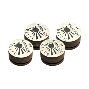 Kamikaze Elite KZEL Pool Cue Tips - 14mm
