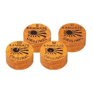 Kamikaze Original Brown KZOB Pool Cue Tips - 14mm