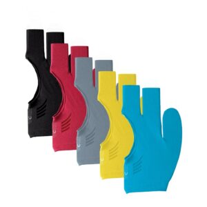 Koda BGF Closed-Thumb Billiard Gloves - Reversible - Black