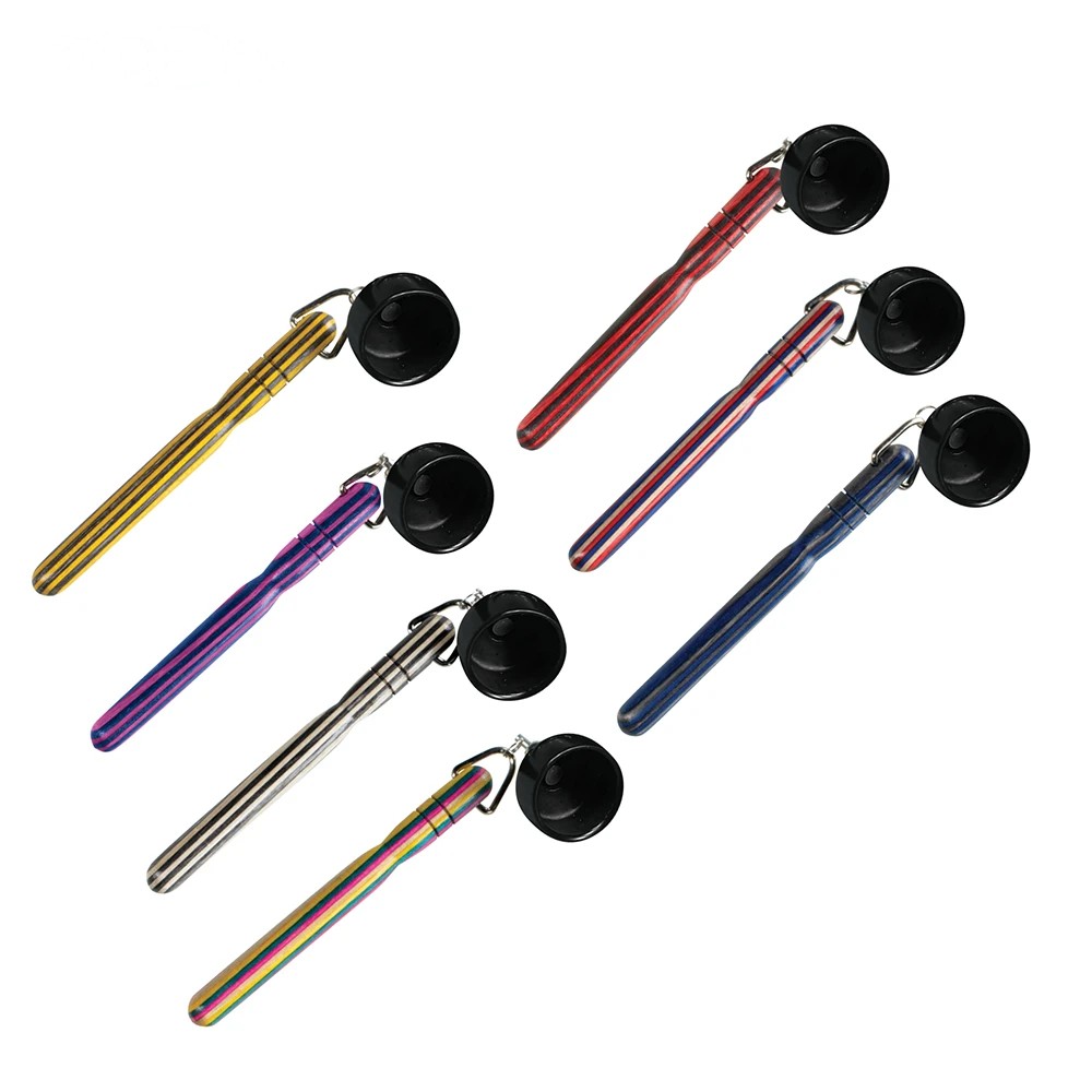 PCEMPTM Laminated Wood Round Pocket Chalker Multi-Pack - 10pc