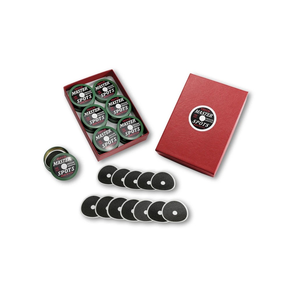 Tweeten TE059 TECO Master Pool Table Spots 12 Tins - 144 Spots