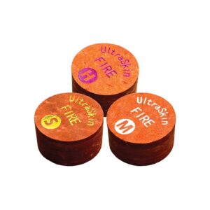 Ultra Skin Fire USF Pool Cue Tips - 14mm