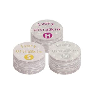 Ultra Skin Ivory USI Pool Cue Tips - 14mm