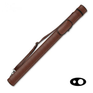 Xcel C11EHR Exotic Leatherette 1x1 Hard Case - Brown