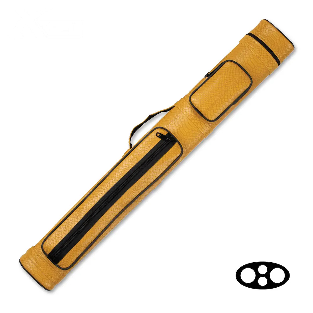 Xcel C22EHR Exotic Leatherette 2x2 Hard Case - Yellow