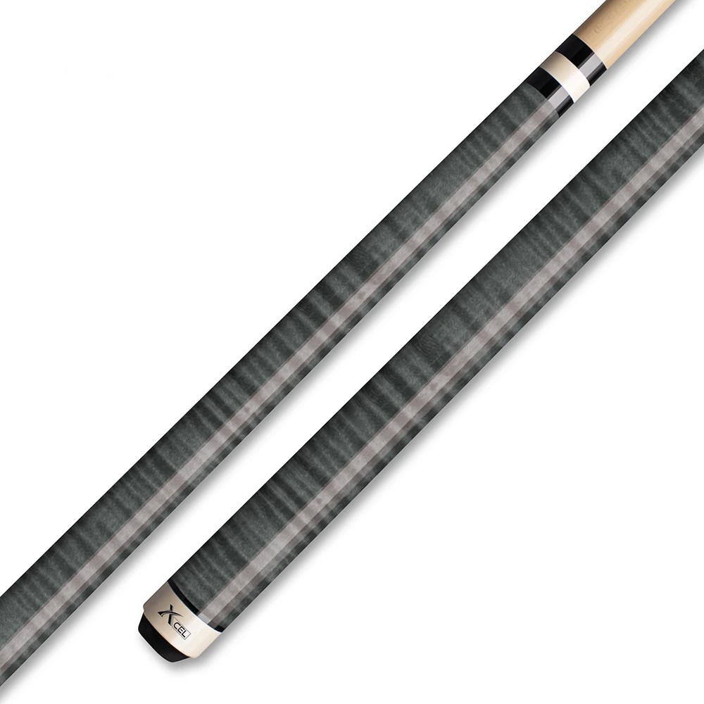Xcel XC10 Grey Curly Design Pool Cue