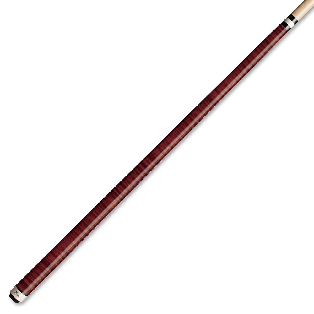 Xcel XC12 Red Curly Design Pool Cue