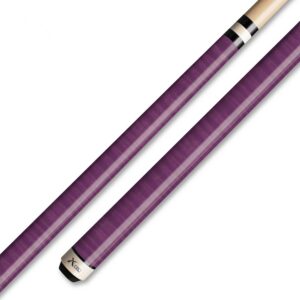 Xcel XC15 Purple Curly Design Pool Cue